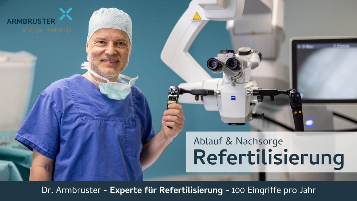 Refertilisierung / Vasektomie rückgängig machen Dr. Armbruster Kirchheim unter Teck